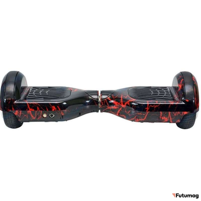Гироскутер Smart Balance Wheel 6.5 дюймов Красная молния Безопасная комплектация