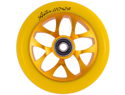 Купить колесо Tech Team Aster (Yellow) 110 для трюковых самокатов в Иркутске