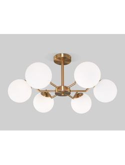 Потолочная люстра 70154/6 латунь Eurosvet