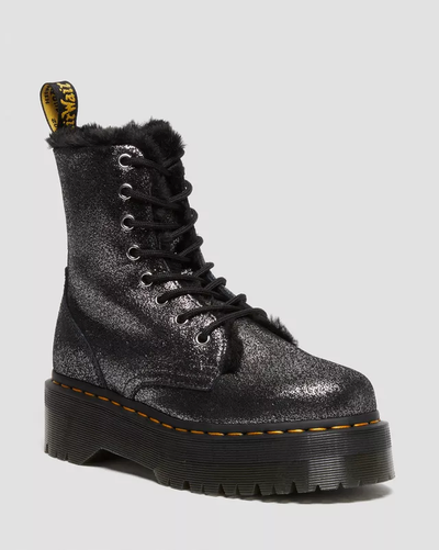 Dr Martens ботинки Jadon Metallic женские зимние