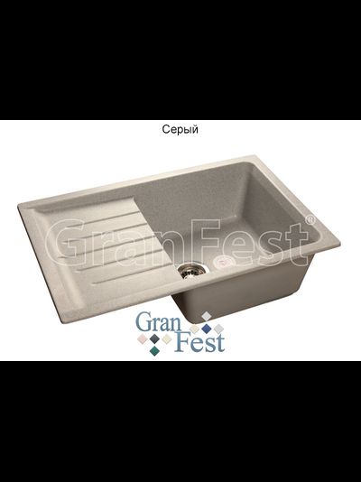 Керамическая мойка для кухни Granfest Гранфест GF-P760L реверсивная 1 секционная мойка