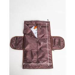 Кожаный портплед / дорожная сумка Torino Premium 
brown (арт. 4037-52)