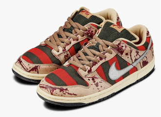 Nike Sb Dunk Low Freddy Krueger сбоку