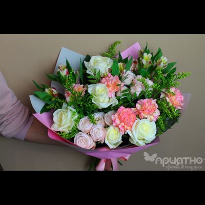 Букет цветов на 8 марта № 716