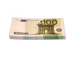 Пачка денег - 100 евро сувенирная