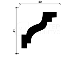 Карниз потолочный Decor-Dizayn DD28