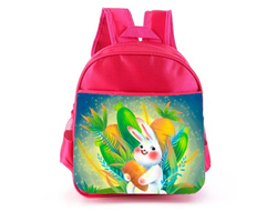 Рюкзак розовый год Кролика №11