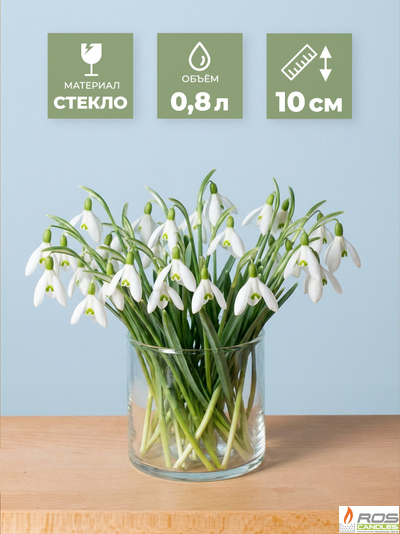 Ваза для цветов 10 см