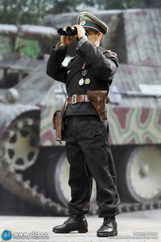 Немецкий танкист Клаус Ягер ("Т-34") - КОЛЛЕКЦИОННАЯ ФИГУРКА 1/6 WWII German Panzer Commander – Jager (D80160) - DID