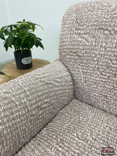 Чехол на 3х местный диван Микрофибра Бриллиант. Защита мягкой мебели от животных.