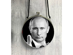Сумка круглая c Путиным №5