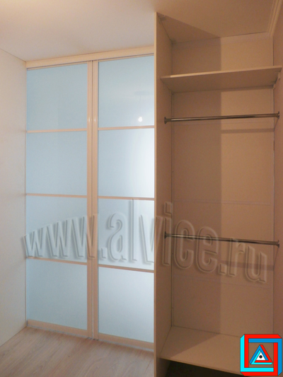 Раздвижная перегородка-шкаф Слайдер из 4-х створок