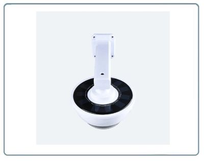 DE/SK6 Муляж уличной купольной видеокамеры + светильник. Встроенный аккумулятор + солнечная панель. + пульт управления. (уценка)