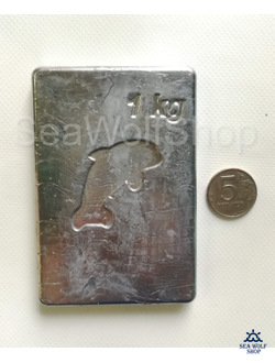 Грузовая пластина для дайвинга 1кг