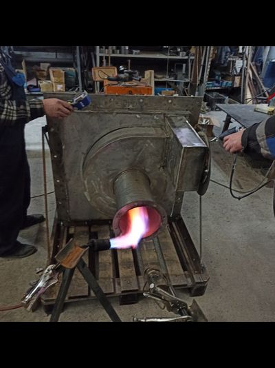 Вентилятор печной жаропрочный ДС-3,8