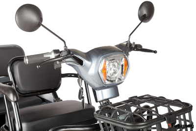 Электротрицикл Rutrike Тубан серый
