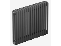 Стальной трубчатый радиатор Rifar Tubog 3057 14 секций нижнее подключение (серый RAL7012)