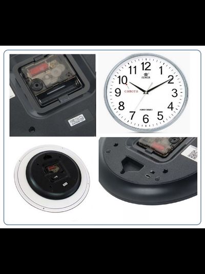 WiFi видеоняня (Настенные часы) с DVR, круглые. HD (Pro iCam)