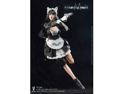 Боевая лисичка-горничная Мишель - Коллекционная фигурка 1/6 SCALE Female Assassin Series Assassin Maid Michelle (VCF-2065) - VERYCOOL