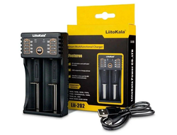 Зарядное устройство для аккумуляторов LiitoKala Lii-202 / на 2 аккумулятора / ЗУ