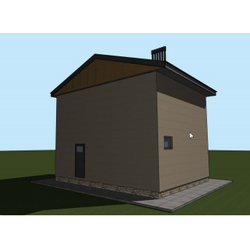 Двухэтажный дом с двумя спальнями 85м² (S53)