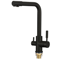 GW-CF016 Смеситель для кухонной мойки под фильтр питьевой воды, черный, FAUCET *