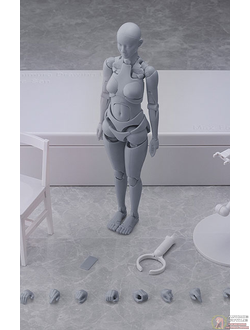 Фигурка Nishimura Style Drawing Doll Olive Gray