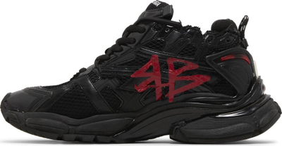 Balenciaga Runner Sneaker Graffiti Black Red