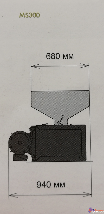 Плющилка солода ROmiLL MS300