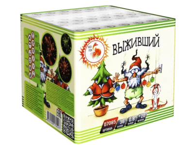 Фейерверк D7085 RED FOX