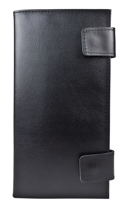 Кожаный холдер / клатч Arre black (арт. 5063-01)