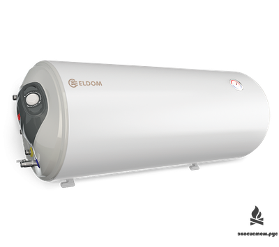 Настенный комбинированный водонагреватель Eldom Greenline с теплообменником. Горизонтальный