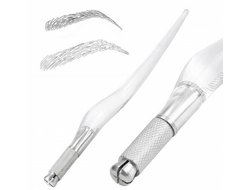 РУЧКА ДЛЯ МИКРОБЛЕЙДИНГА (ПРОЗРАЧНАЯ)