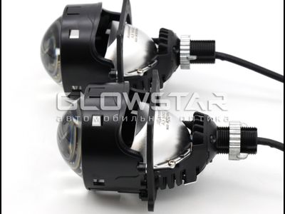 Билед модули Aozoom A3 Max 2025 3.0 дюйма, 5500К, 12V, 49W/57W, крепление 3R и съемное гаечное (комплект, 2шт)