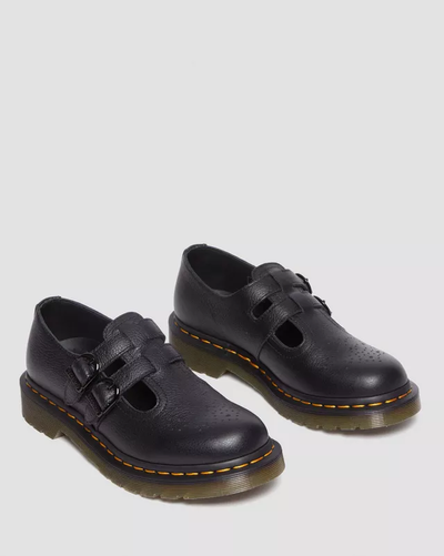 Dr Martens 8065 Virginia Leather Mary Jane Black