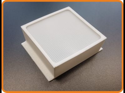 Светодиодный светильник СПО114-35-72-6-100-грильято IP44 (6 шт. светильников) 100х100х45, 35Вт, 3600 Лм, Интерьерное, Дизайнерское освещение. Опал, Призма.