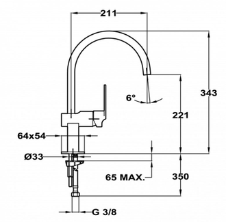 Смеситель Teka МZ 38911502