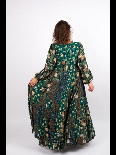 Лоскутное платье "Вечерний звон"