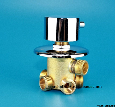 Переключатель для душевой кабины на 3 4 5 положений