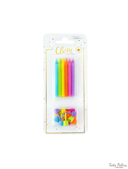 Свечи тортовые классические "Сверкающие"