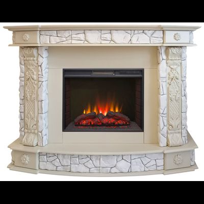 Электрокамин Ричмонд WT с очагом Sparta 25.5 LED