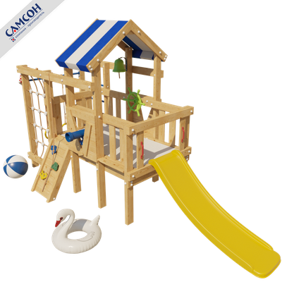 Детская игровая кровать-чердак Дори