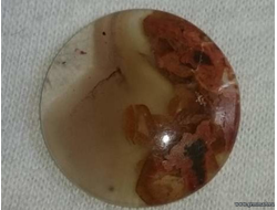 Кабошон - агат. Казахстан.