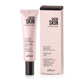 SATIN SKIN Cica крем для лица дневной SPF 30 «Безупречный тон», 30 мл