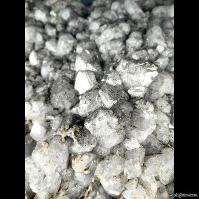 Датолит, друза кристаллов с кристаллами кварца. Россия. 440*400*150мм