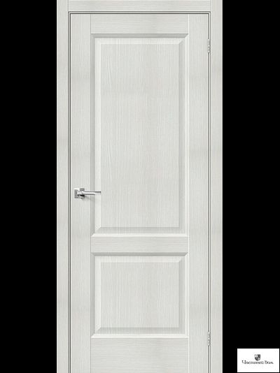 Дверь межкомнатная Эко Шпон Неоклассик-32 Bianco Veralinga