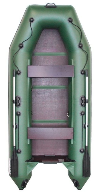 МОТОРНАЯ ЛОДКА АКВА 3200 С (СТАЦИОНАРНЫЙ ТРАНЕЦ СЛАНЬ-КНИЖКА)