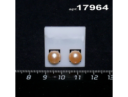 Жемчуг натуральный (пуссеты) арт.17964