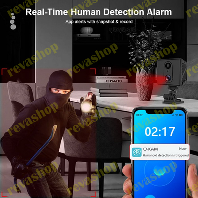 мини-камера видеонаблюдения, 4G, 3000 мАч, 3 Мп, 1080P Full-HD, функция ночного видения, мини-камера