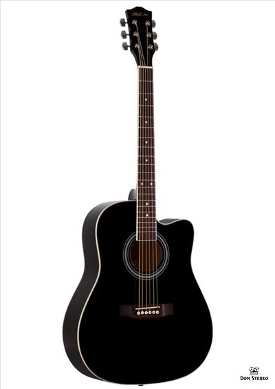 PHIL PRO AS - 4104 BK Акустическая гитара Вестерн 41" с вырезом